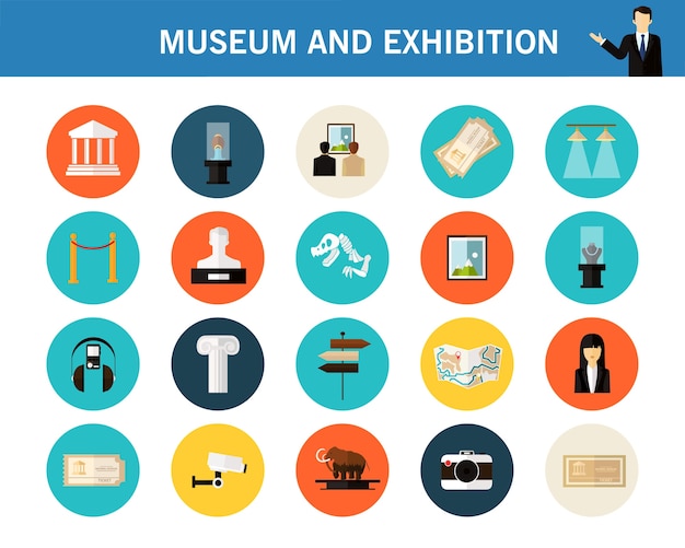 Музей и выставка концепции плоских икон.