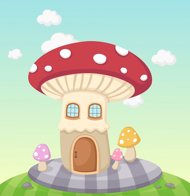 Mushroom house