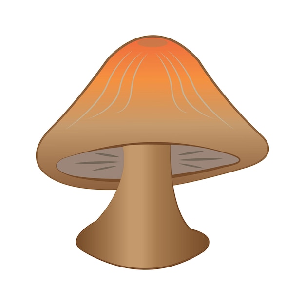 Mushroom icon logo vector design template