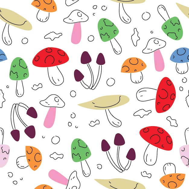 mushroom pattern