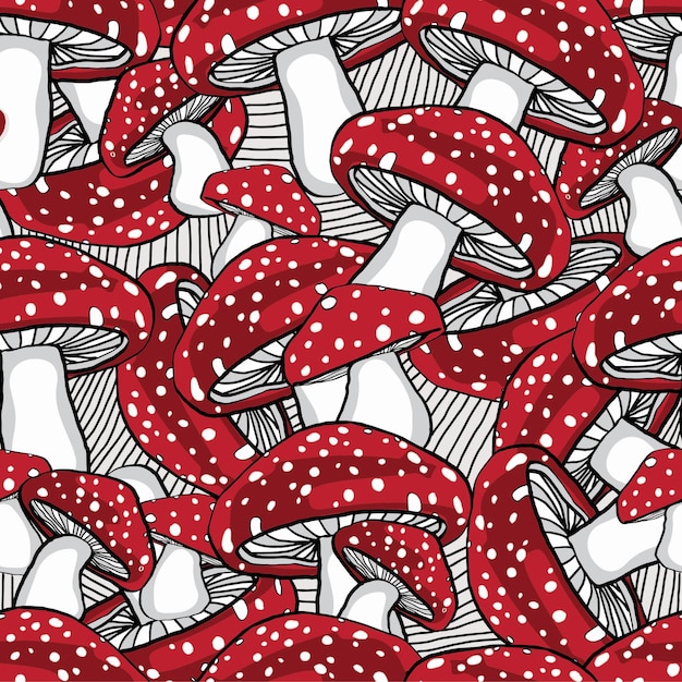 mushroom pattern