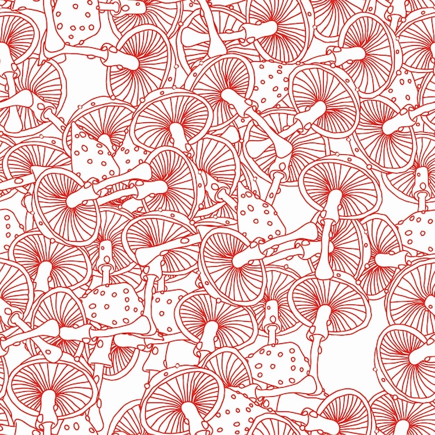 mushroom pattern