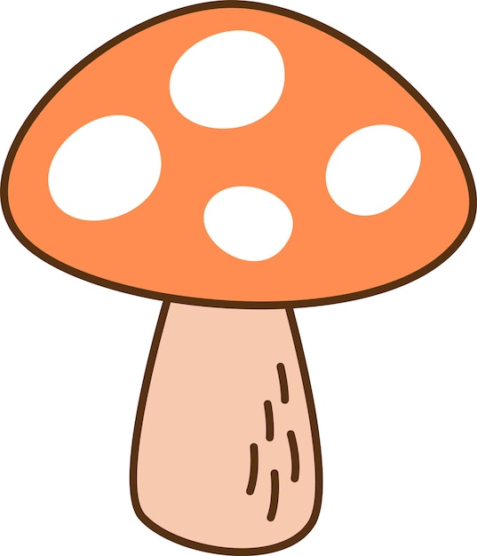 Mushroom plant icon