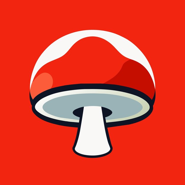 Vector mushroom vector illustration