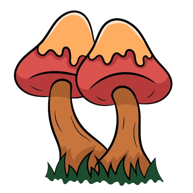 Vector mushroom