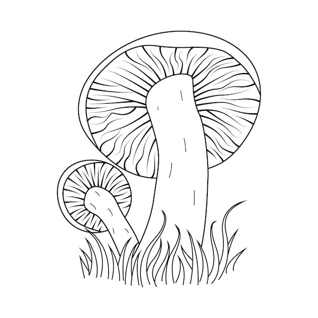 Vector mushroom