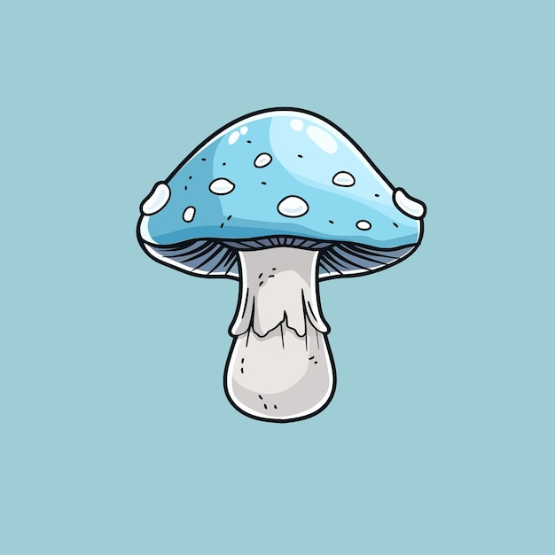 mushrooms vector vector