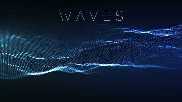 music abstract background blue equalizer for music showing sound waves with music waves music background equalizer vector concept