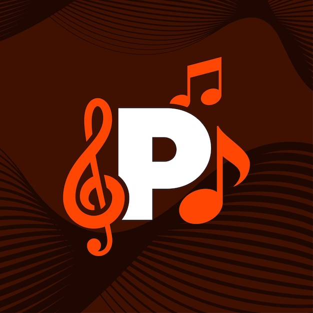 Logo dell'alfabeto musicale p