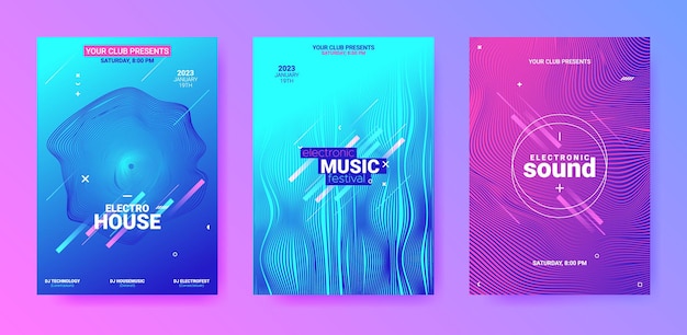 Music banners set