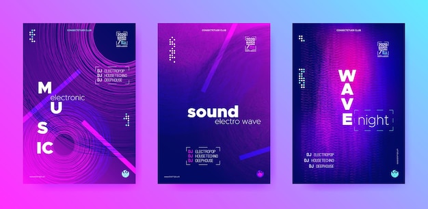 Music banners set