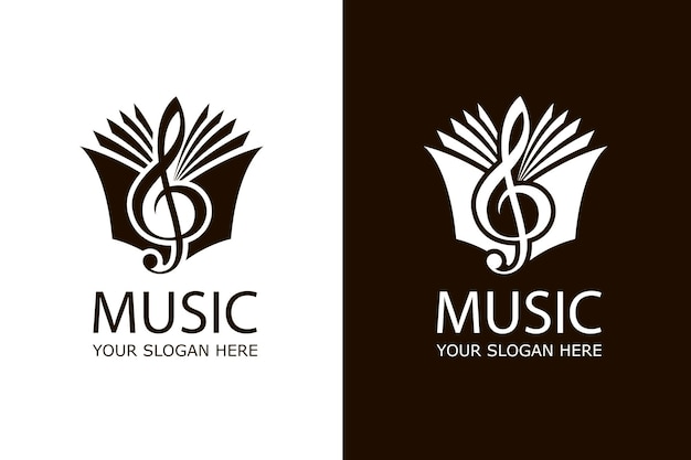 Vector music book icons