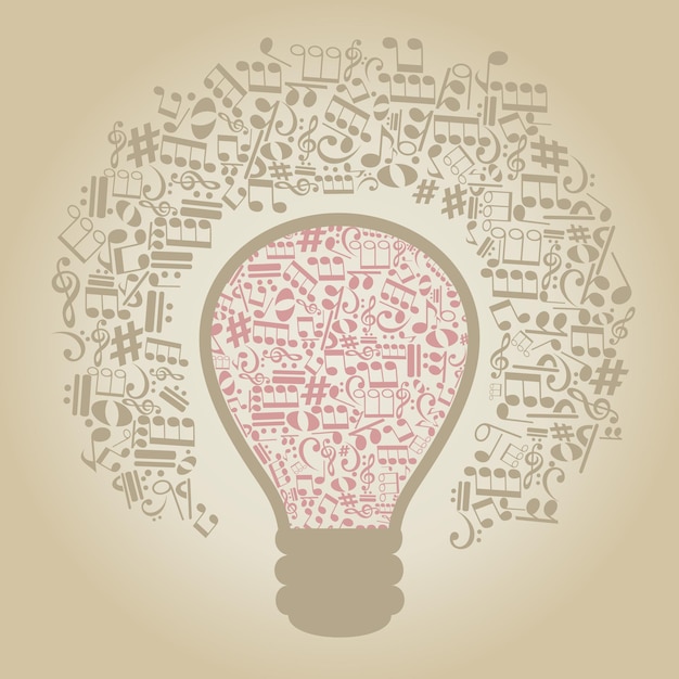 Music a bulb