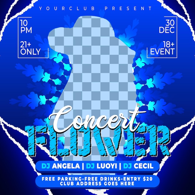 Music Concert Flyer Design