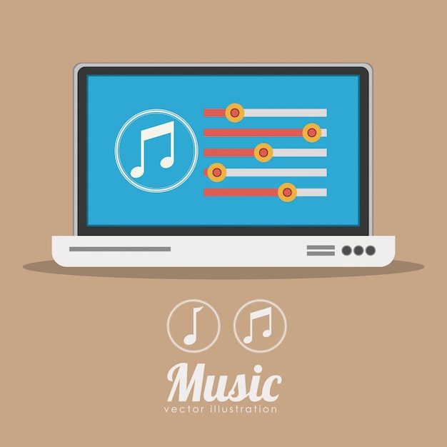 Vector music design