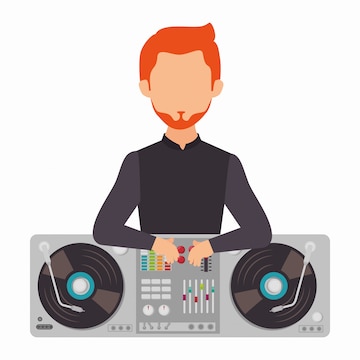 Dj man Vectors & Illustrations for Free Download | Freepik Dj man Vectors & Illustrations for Free Download | Freepik