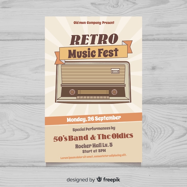 music festival poster