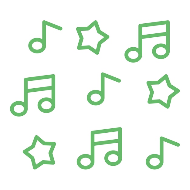 Vector music icon