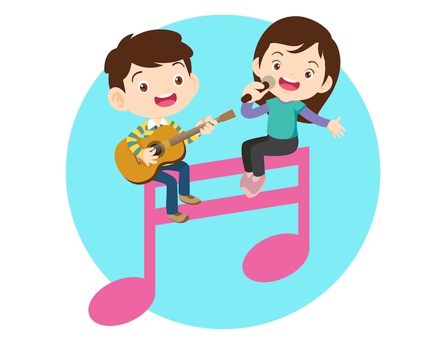 Music kidsPlay музыкальная концепция музыкальной школы