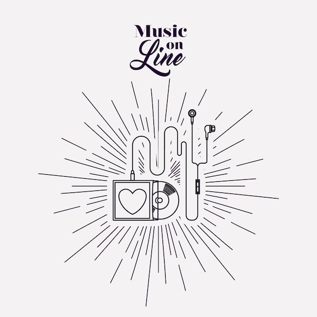 Music on line design