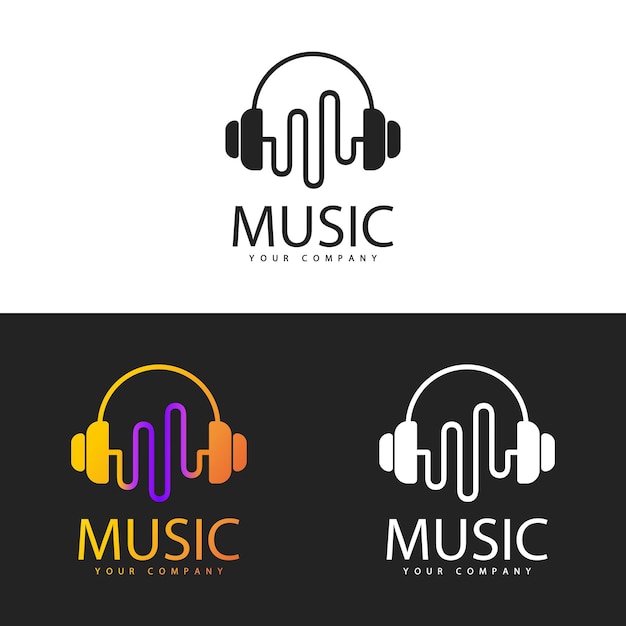 Music logo design
