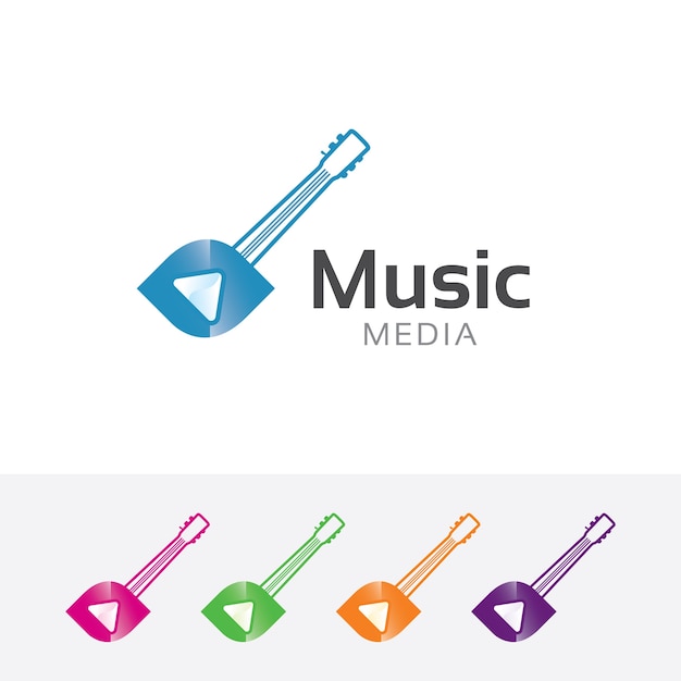 Vector music logo