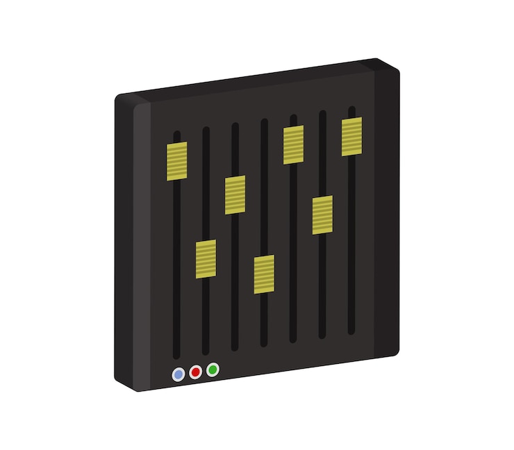 Vector music mixer