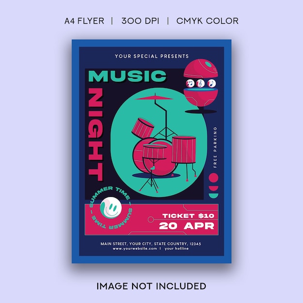 Music Night Party Flyer