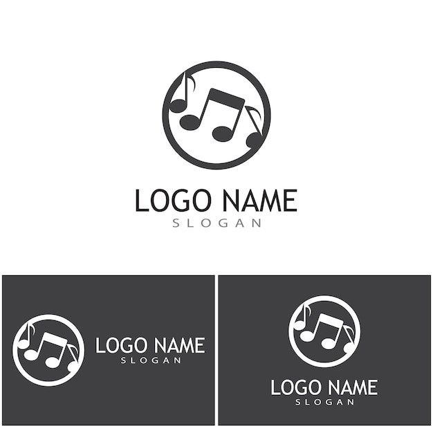 Music note Icon Vector illustration design