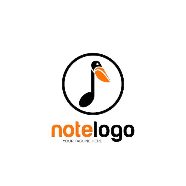 Логотип нотной заметки