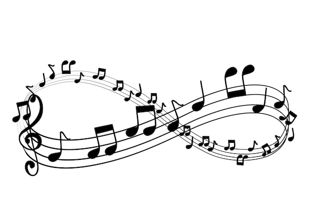 music note vector