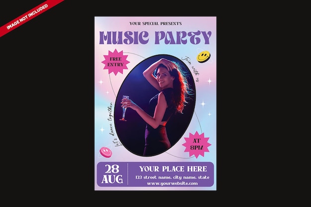 Music Party Flyer