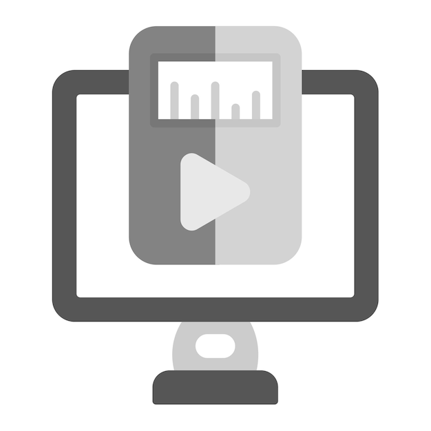 Music Player icon vector image Can be used for Communication and Media