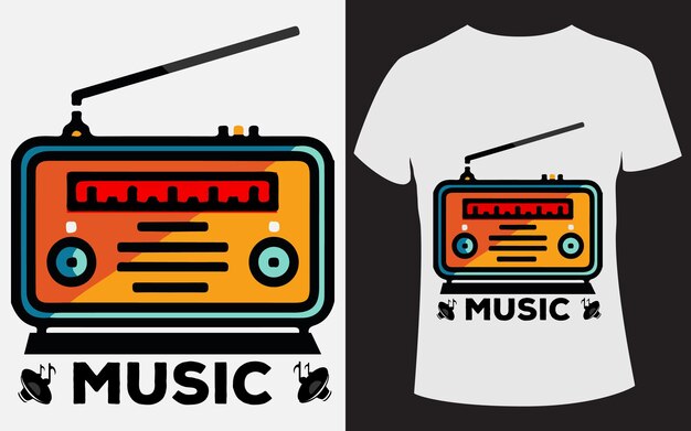 MUSIC T-SHIRT DESIGN