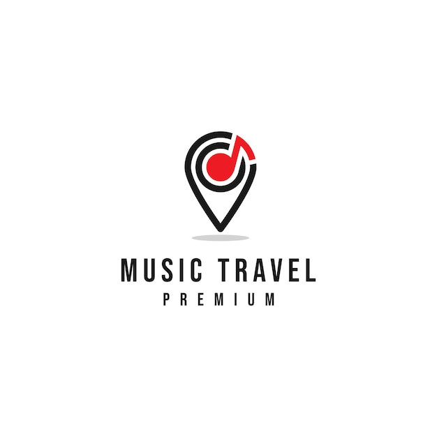 Music travel logo