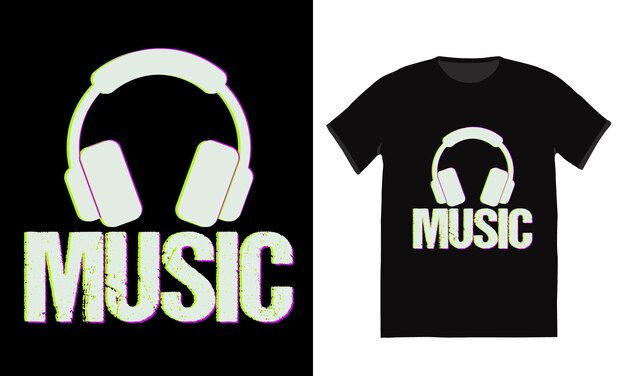 Music tshirt design