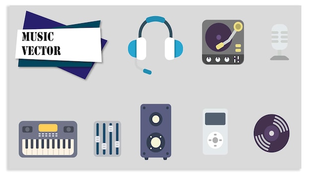 music vector