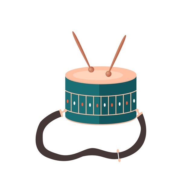 Musical children instrument drum