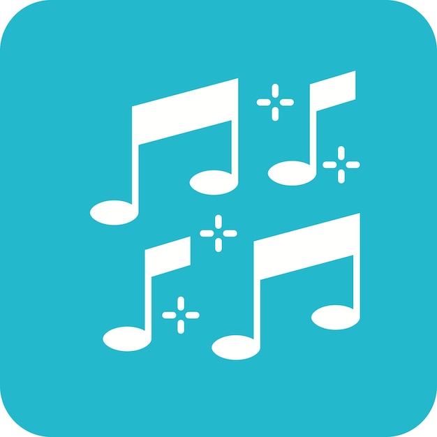 Vector musical icon