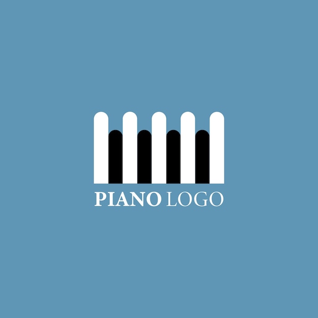 Vector musical instrument shop logo