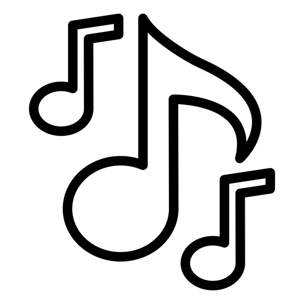 Musical Note Icon Style