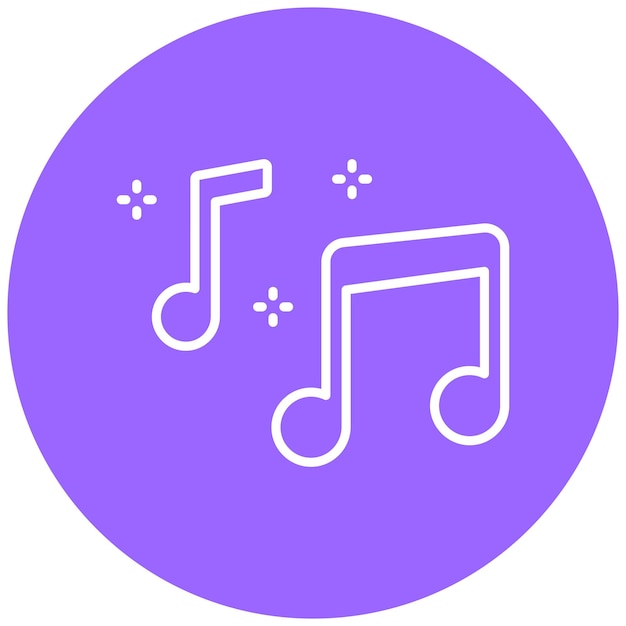 Musical Note Icon Style