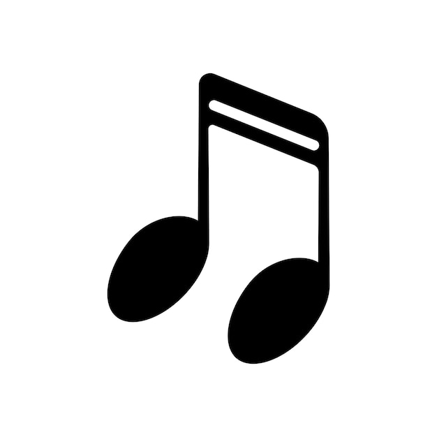 Musical note logo