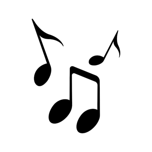 Musical note logo