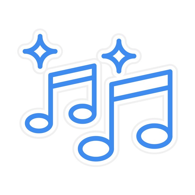 musical note vector illustration