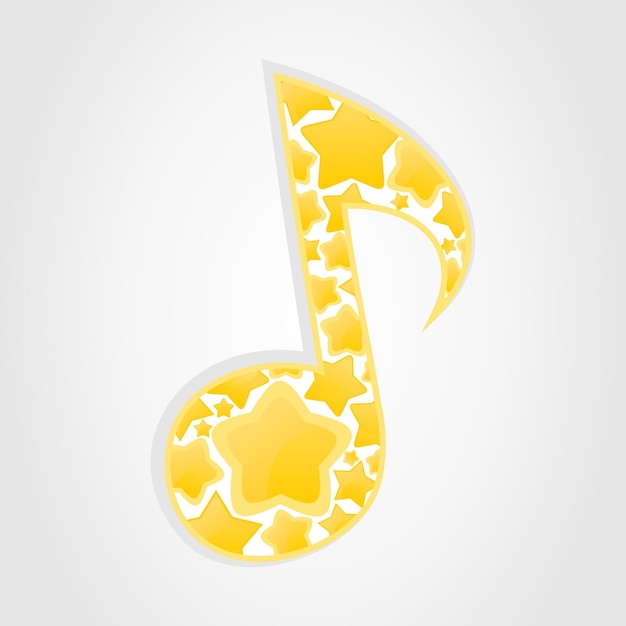 Vector musical note5