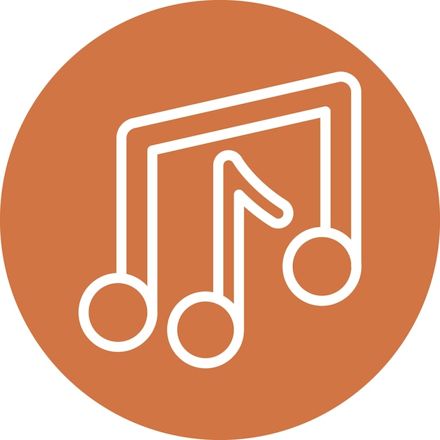 Musical Notes Icon Style