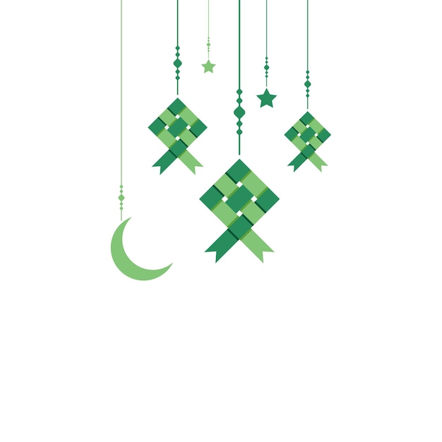 Muslim abstract greeting banners Islamic icon