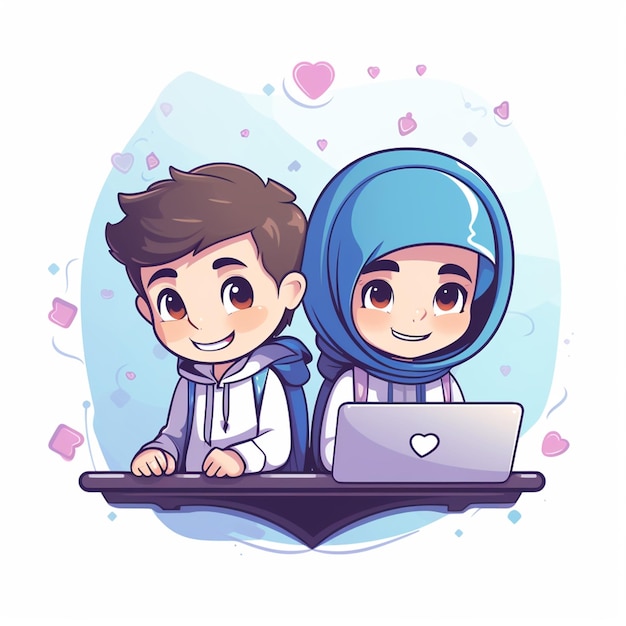 Page 78  Cute Hijab Chibi Anime Images - Free Download on Freepik