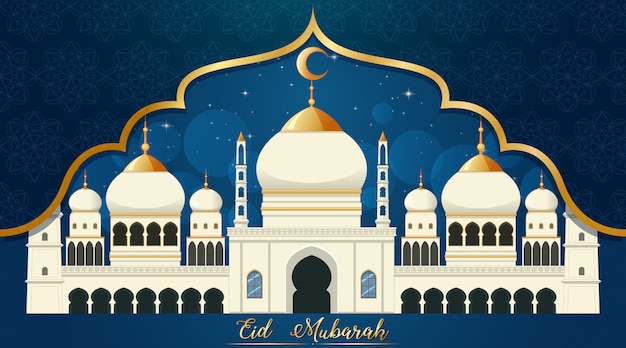 イスラム教徒の祭りEid Mubarak